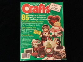 Crafts Magazine December 1985 Bright &amp; Beautiful Designs to Capture Christmas - $10.00