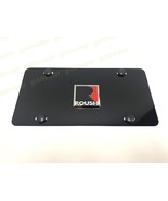 3D ROUSH Emblem Badge Black Aluminum Metal Vanity Front License Plate Mu... - $39.44 CAD