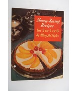 Vtg Cookbook Money Saving Recipes for 2-6 Mary Lee Taylor 1952 Pet Milk - $20.56 CAD