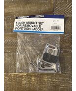 Dockmate Flush Mount Set For Removable Pontoon Ladder - $549.38 MXN