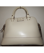 Kate Spade Wellesley Rachelle Cream Leather Crossbody Satchel Bag - €75,78 EUR