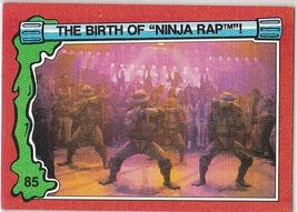 N) 1991 Topps - Teenage Mutant Ninja Turtles 2 - Movie Trading Card - #85 - $36.53 MXN