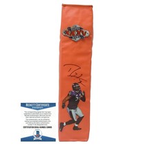 Ray Lewis Autograph Baltimore Ravens Signed Football Pylon Beckett Authe... - $240.13