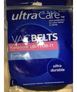 UltraCare VacBelts Kenmore UB-1 &amp; UB-11 and Eureka J Vacuum Belts 20-543... - €12,60 EUR