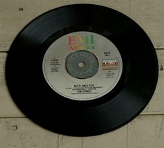 Bette Davis Eyes, Kim Carnes, Vintage 45 Rpm Vinyl Record, Nice Old Record - £5.54 GBP