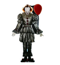 Pennywise Balloon Pennywise Balloon Clown OUTDOOR Stand Up Lifesize Cardboard Cu - £55.29 GBP
