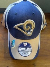 Officially Licensed Reebok NFL St. Louis Rams Hat Unisex Adjustable - £11.81 GBP