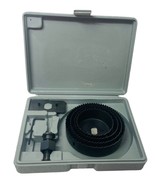 Hole Saw Kit with Grey Case 8-Piece &quot;PREOWNED&quot;. - $7.24