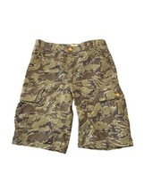 Lucky Brand Boys Camouflaged Tencel Cargo Stretch Shorts Size 16 - £13.44 GBP