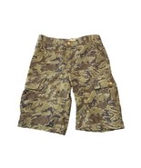 Lucky Brand Boys Camouflaged Tencel Cargo Stretch Shorts Size 16 - £13.45 GBP