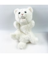 Vintage Gund White Cat Hand Puppet Blue Eyes 1985 Plush Stuffed Animal T... - £27.51 GBP