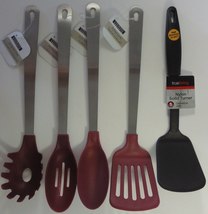 Nylon Kitchen Utensils Skimmer, Spaghetti Fork, Spoons Turners, Select: Utensil - £2.79 GBP