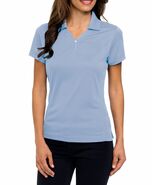 Women&#39;s Golf Shirt Tri-Mountain Performance 156 Vision UltraCool Pique P... - $237.83 MXN