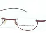 Augusto Valentini 70034 1582 BORDEAUX EYEGLASSES GLASSES 47-24-145 (NOTE... - $59.48