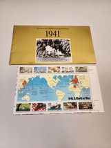 1941 World War II 50th Anniversary Commemorative Series USPS Stamp Set - £8.93 GBP