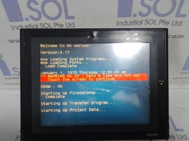 Omron NS8-TV00B-ECV2 Interactive Display NS Series Version: 3.17 HMI Panel - $634.94