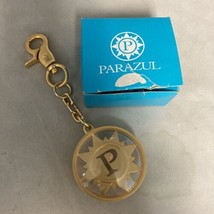 Parazul Logo Metal Bag Charm Key Holder In Original Box - £23.70 GBP