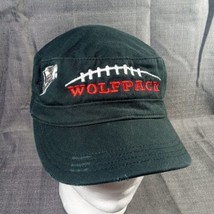 NC Wolves Medium Hat Wolfpack Football Adult Size Black Baseball Hat Cap... - £9.10 GBP