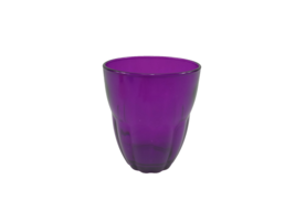 Bormioli Rocco PURPLE Old Fashion Tumbler Juice Glass Italy ( ONE ) Retro - $199.72 MXN