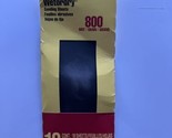 3M Imperial 9 in. L X 2-2/3 in. W 800 Grit Silicon Carbide Sanding Sheet... - $9.49