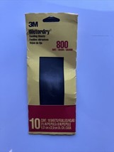 3M Imperial 9 in. L X 2-2/3 in. W 800 Grit Silicon Carbide Sanding Sheet... - £7.55 GBP