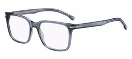 HUGO BOSS BOSS-1602 Eyeglasses Eye Glasses BLUE PJP Authentic New 55mm Men - £170.48 GBP