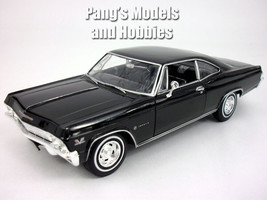 Chevrolet Impala (1965) SS 396 1/24 Scale Diecast Metal Model by Welly - BLACK - £26.10 GBP