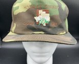 VTG K Products Camouflage Hat SnapBack Hockley Co Coop Farming Cotton Bo... - £13.96 GBP