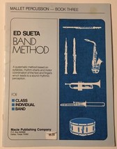 Ed Sueta Band Method Mallet Percussion Book Three 3 Class Individual Band New - £6.71 GBP