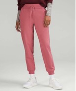 NWT Lululemon Scuba High-Rise Terry Jogger Sweatpants Brier Rose Pink Sz... - $89.09