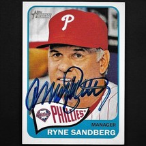Ryne Sandberg autograph signed 2014 Topps card #57 Cubs/Phillies - £54.99 GBP