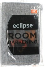 1 Ct Keeco Twilight Eclipse Room Darkening Luna Gray Rod Pocket Panel 52... - $29.99