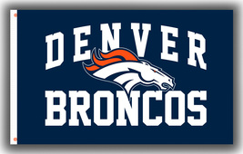 Denver Broncos Football Team Fan Flag 90x150cm3x5ft Memorable Best Banner - $13.95