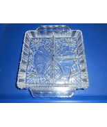 Vintage Lead Crystal Relish Dish, Elegant, and Pristine Divided 3-Section - £38.18 GBP