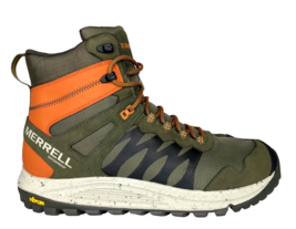 Merrell Men&#39;s Nova Sneaker Boot Waterproof Olive J066959 NEW W/Box Mens ... - £108.37 GBP