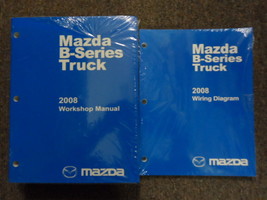 2008 Mazda B-Series Truck Service Repair Shop Manual Set Factory Oem Books New - $140.29