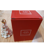 Lenox Ornament Very Merry Christmas Tree Porcelain Hanging Holiday Woodl... - £17.27 GBP
