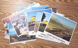 1950-60s Union Pacific Railroad Wall Calendar Photos Lot of 50 + Trains ... - £39.08 GBP