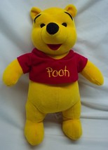 Vintage Mattel Disney Cute Winnie The Pooh Bear 12&quot; Plush Stuffed Animal Toy - £14.64 GBP