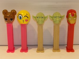 Pez Dispensers Assorted - Yoda Iron Man L.O.L Surprise Queen Bee Kissing... - $13.49
