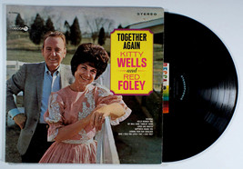 Kitty Wells &amp; Red Foley - Together Again (1967) Vinyl LP • Happiness Means You - $16.61