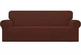 PureFit Stretch Sofa Slipcover – Spandex Jacquard Non Slip Soft Couch So... - $19.68