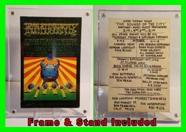 Iron Butterfly BG 141 1968 Oct 17 Bill Graham Handbill Jimi Hendrix List On Back - £96.90 GBP