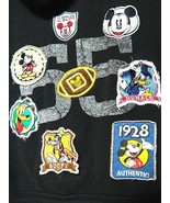 Disney Parks Authentic Original Disneyland Distressed Lettermans Zip Up ... - $24.70