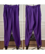 Vintage 80s Prince Purple High Rise Stirrup Pants 2 - €17,30 EUR
