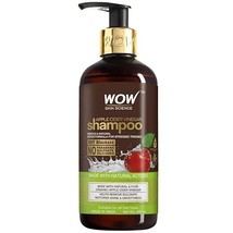 WOW Skin Science Apple Cider Vinegar Shampoo, No Sulphate No Paraben 300ml - £10.68 GBP+