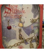 DISNEY COUTURE SNOW WHITE 6 CHARMS BRACELET SET~LIMITED EDITION**NEW!**2... - £44.29 GBP