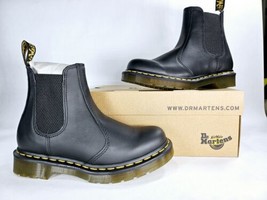 New! Women Size 6 DR. MARTENS 2976 Leather Chelsea Boots Black - £95.89 GBP