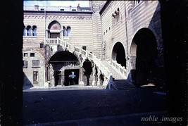 1967 Lamberti Tower Stairway View from Town Hall Verona Italy 2 Kodachrome Slide - £2.78 GBP