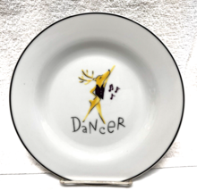 Reindeer by POTTERY BARN  Dancer Salad Plate 8 1/2 Inches Never used - £18.76 GBP